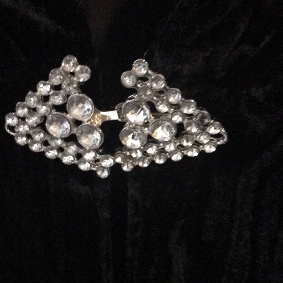 BOB MACKIE Vintage Velvet Jacket BLACK Sz 10 - Picture 4 of 8